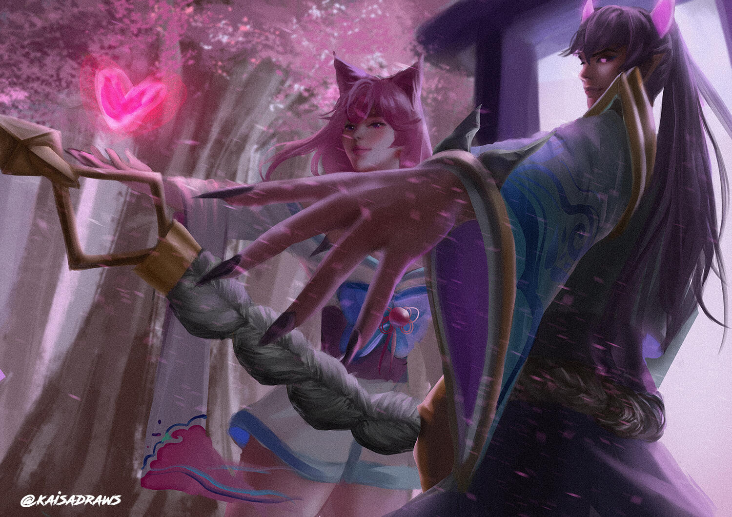 spirit blossom ahri & thresh